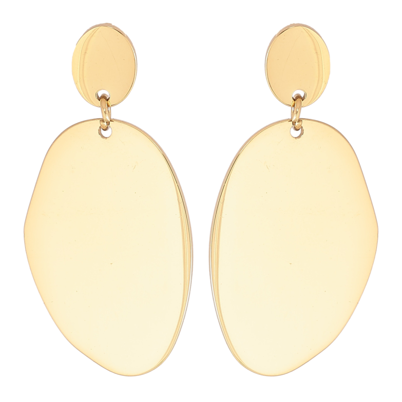 Серьги Xuping TTM Stainless Steel цвет 14К пусеты Декоративные подвески фото №1