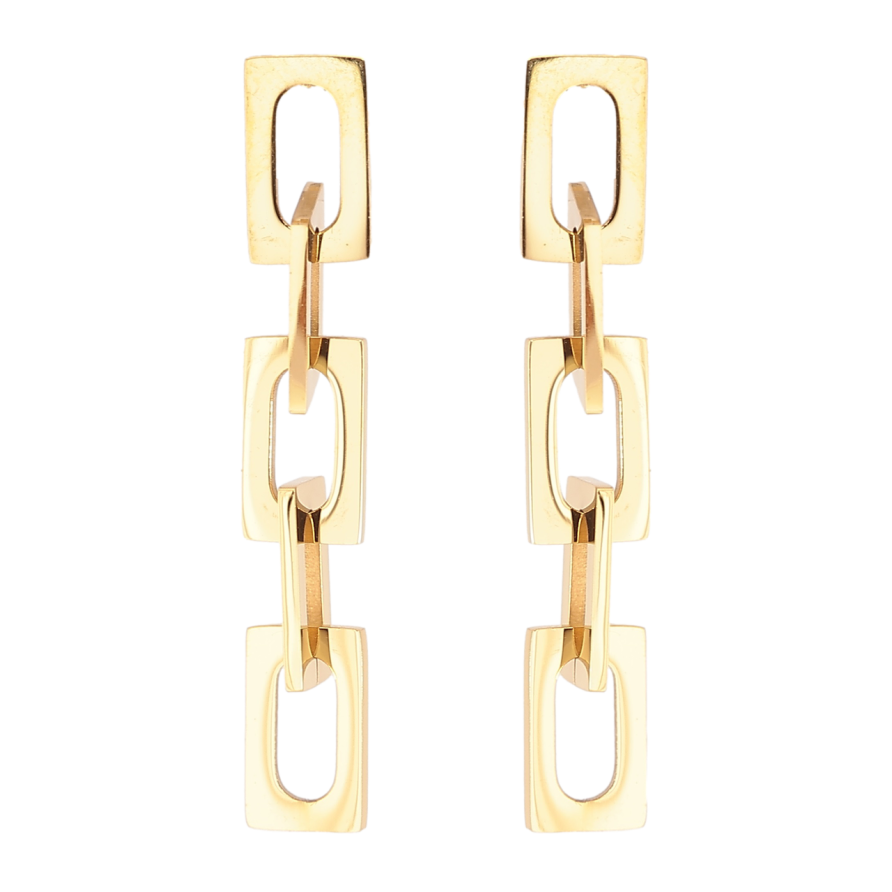 Сережки Xuping TTM Stainless Steel колір 14К пусети «Декоративні підвіски» фото №1