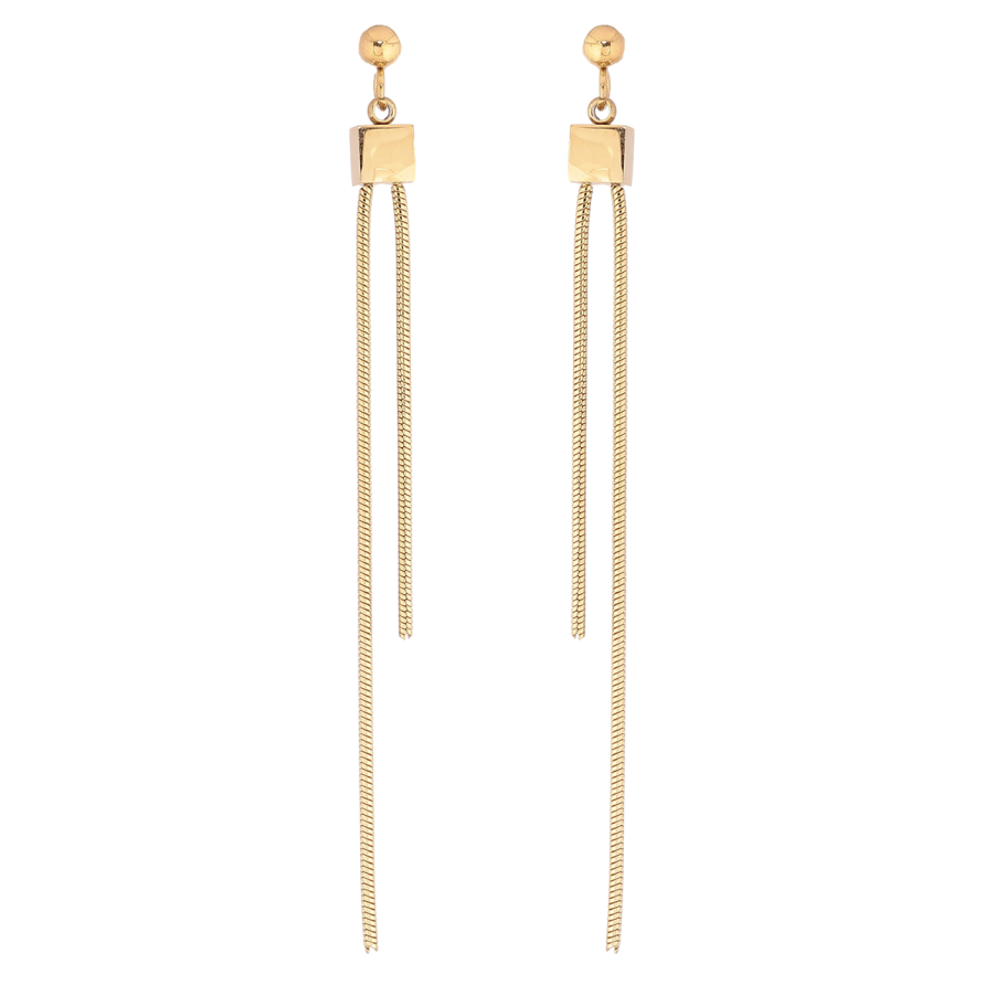 Сережки Xuping TTM Stainless Steel колір 14К пусети «Декоративні підвіски» фото №1