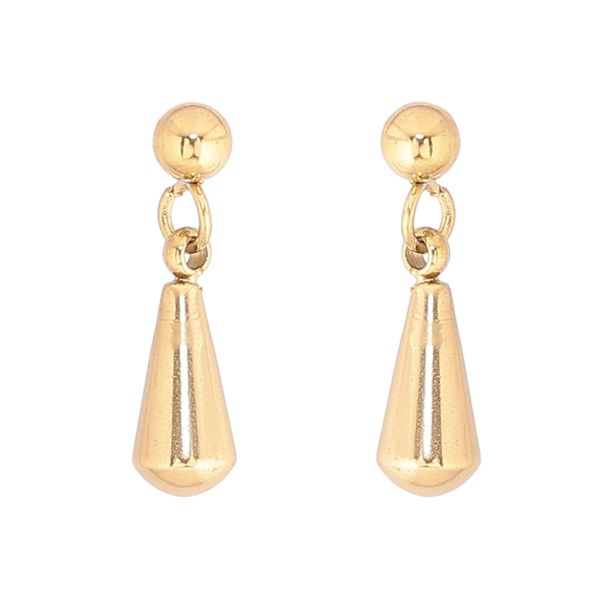 Сережки Xuping TTM Stainless Steel колір 14К пусети «Декоративні підвіски» фото №1