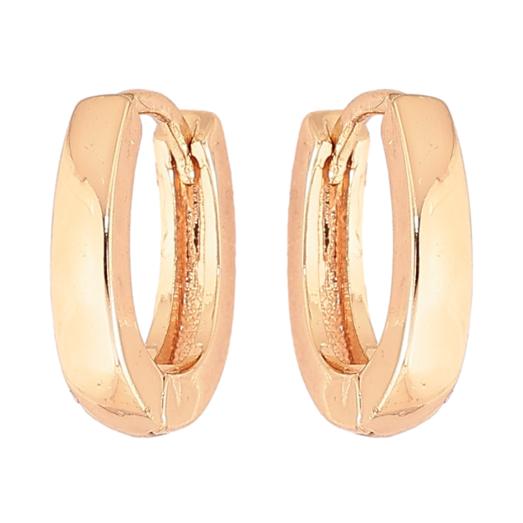 Серьги Xuping M&L Цвет 18K колечки Классика фото №17