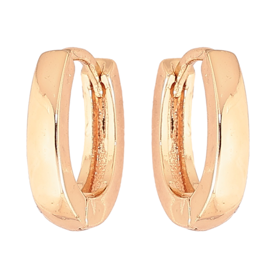 Серьги Xuping M&L Цвет 18K колечки Классика фото №1