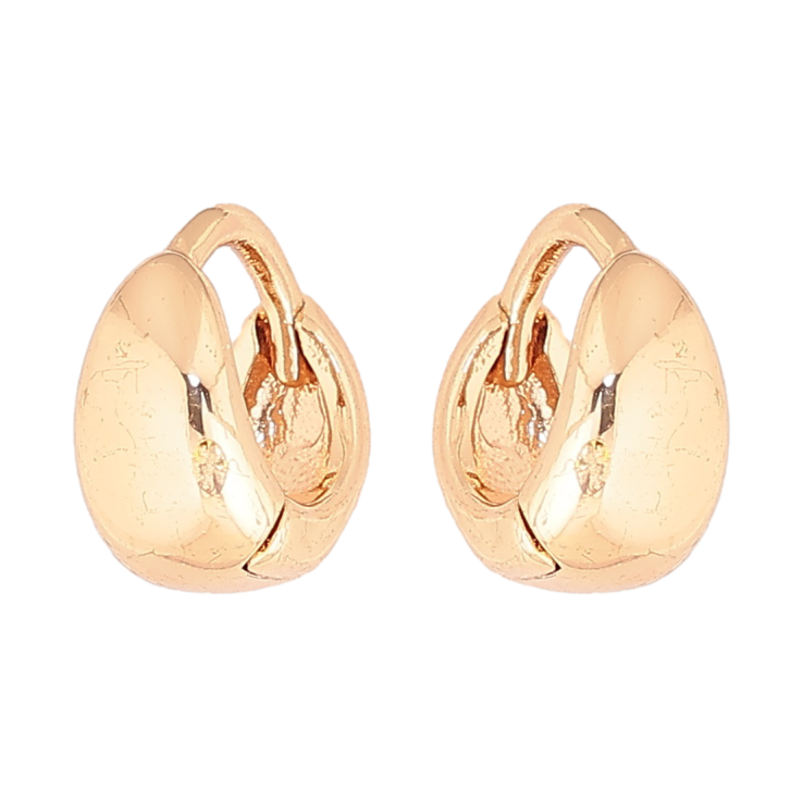 Серьги Xuping M&L Цвет 18K колечки Декоративные фото №3