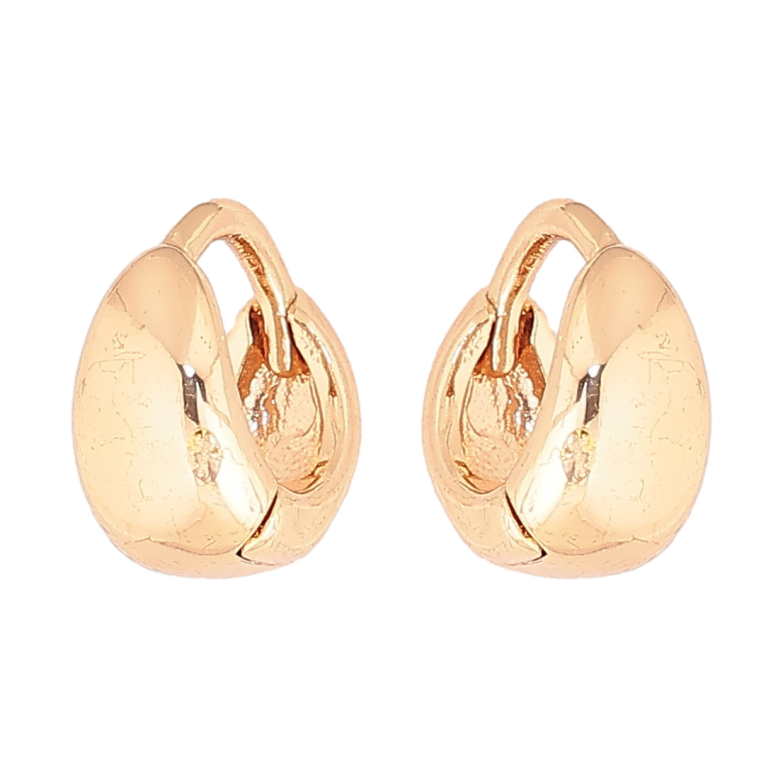 Серьги Xuping M&L Цвет 18K колечки Декоративные фото №4