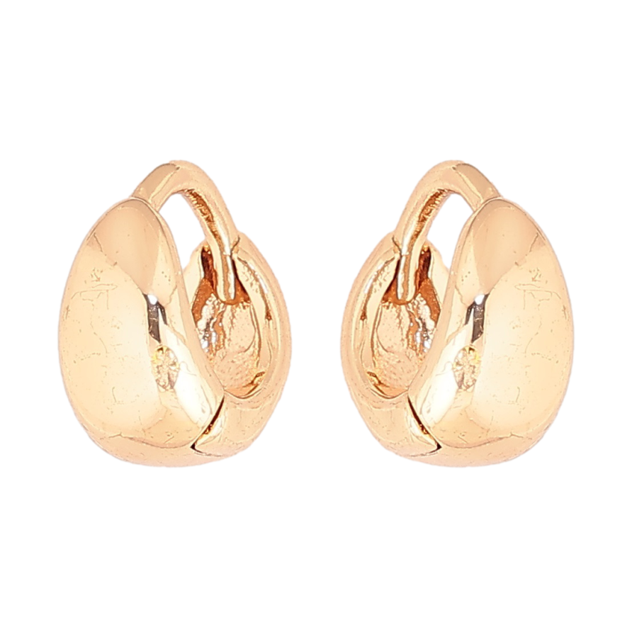 Серьги Xuping M&L Цвет 18K колечки Декоративные фото №1