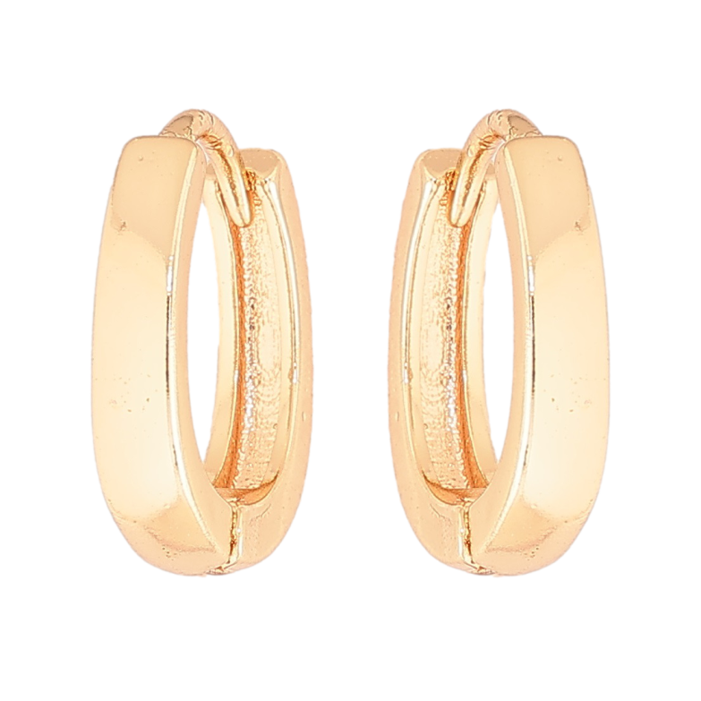 Сережки Xuping M&L Колір 18K колечка «Класика» фото №2