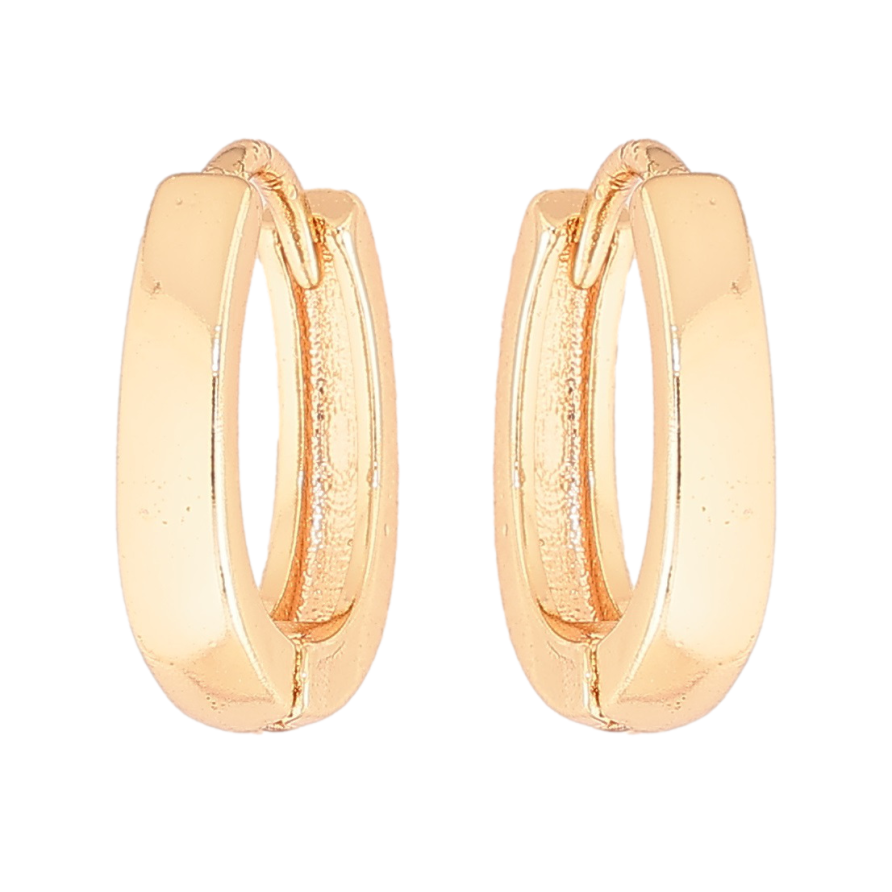 Серьги Xuping M&L Цвет 18K колечки Классика фото №1