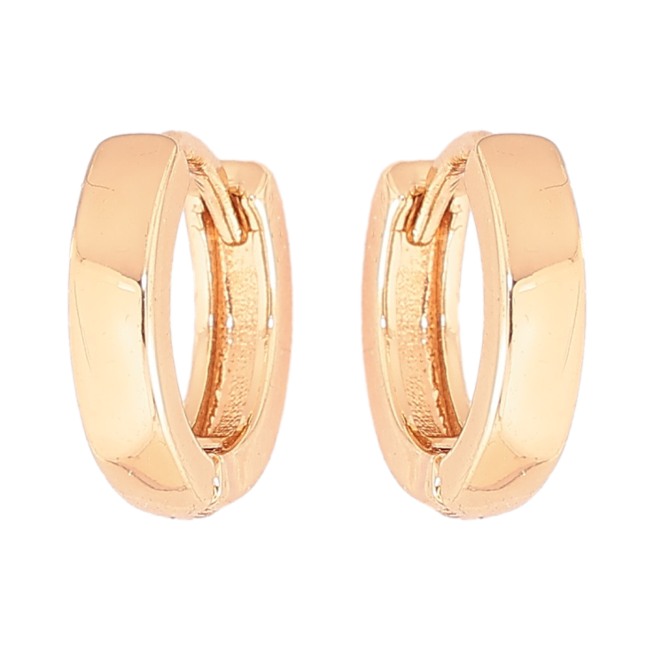 Серьги Xuping M&L Цвет 18K колечки Классика, шир. 3мм ø 13мм фото №24