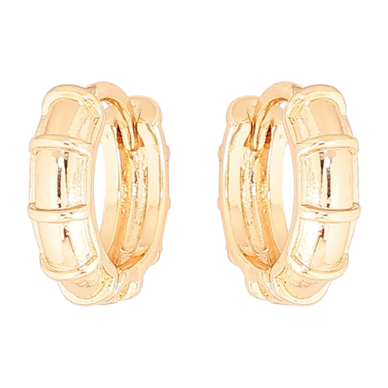 Сережки Xuping M&L Колір 18K колечка «Декоративний візерунок» фото №4