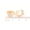 Серьги Xuping M&L Цвет 18K колечки Бабочки фото №2
