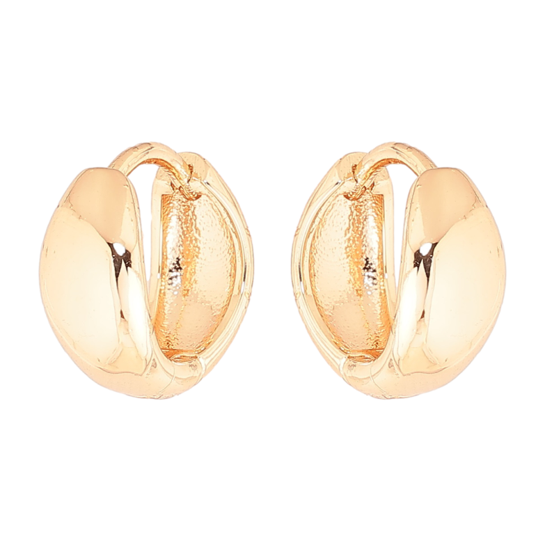 Серьги Xuping M&L Цвет 18K колечки Декоративные фото №1