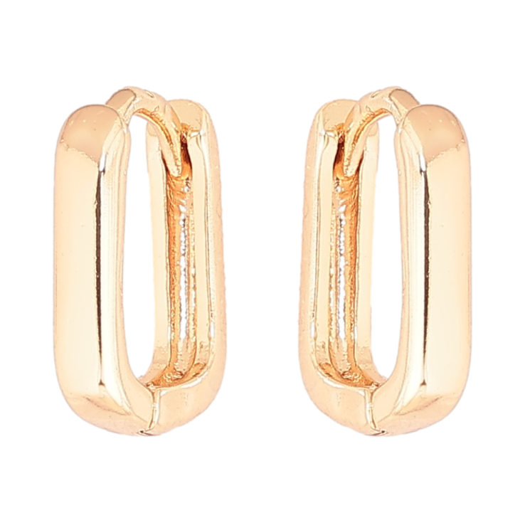 Серьги Xuping M&L Цвет 18K колечки Овальные фото №18