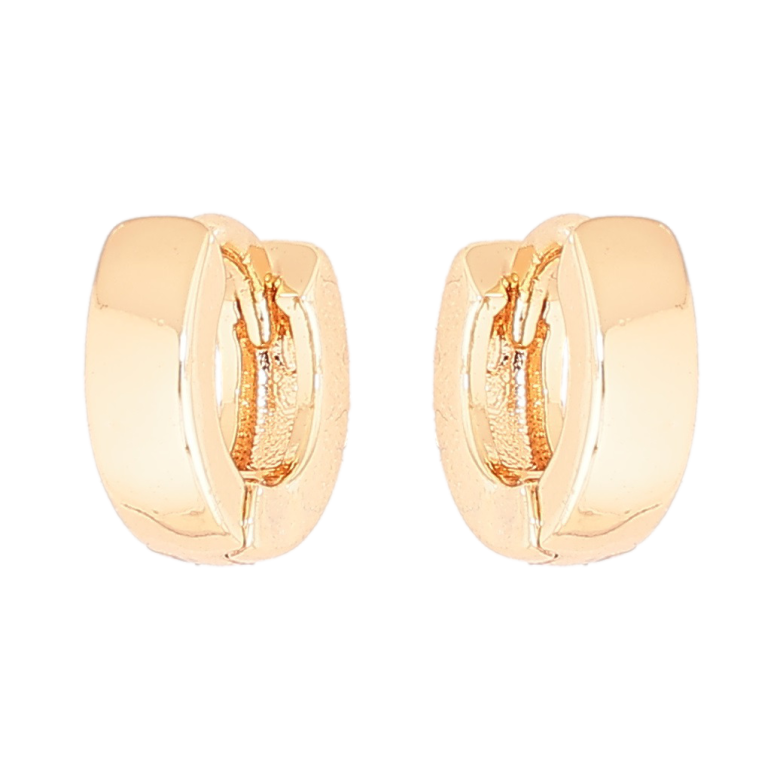 Сережки Xuping M&L Колір 18K колечка «Класика, шир. 3мм» ø 9мм фото №1