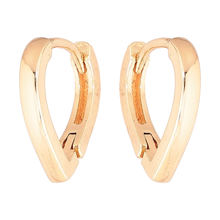 Серьги Xuping M&L Цвет 18K колечки Декоративные фото №10