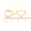 Серьги Xuping M&L Цвет 18K колечки Декоративные фото №2