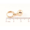 Серьги Xuping M&L Цвет 18K подвески на колечках Шарики ø 8мм фото №2