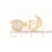 Сережки Xuping Позолота 14K англійський замок «Інкрустація кристалами» фото №2