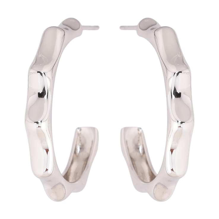 Серьги Xuping Родий пусеты Декоративные дуги фото №10