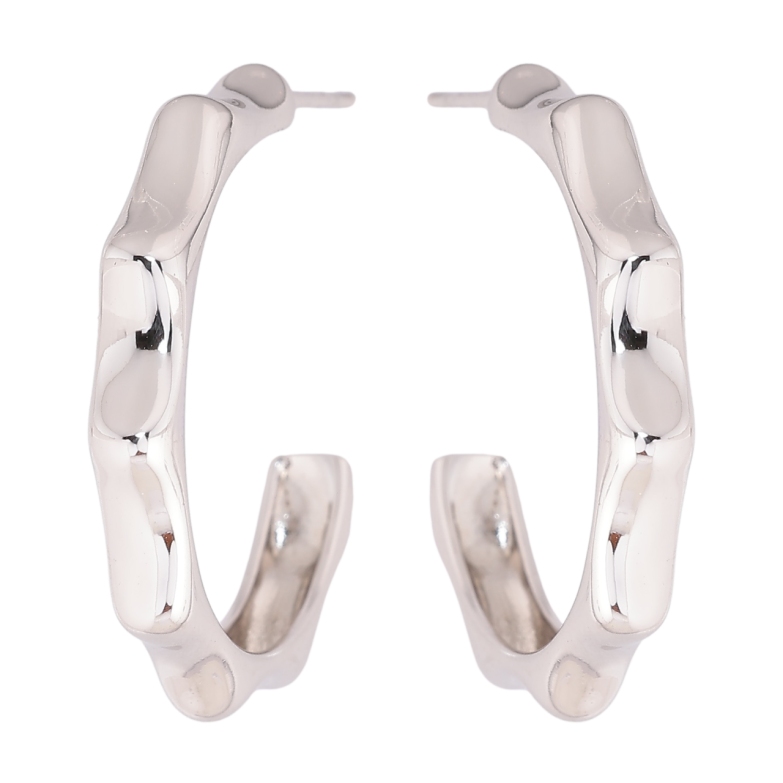 Сережки Xuping Родій пусети «Декоративні дуги» фото №1