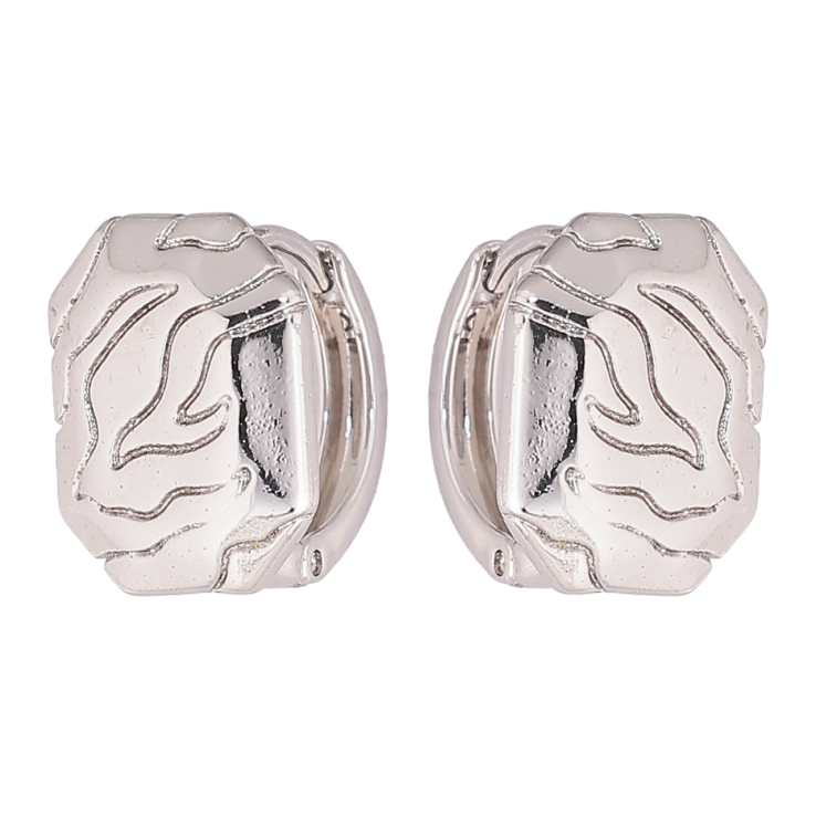 Серьги Xuping Родий колечки Декоративный узор фото №14