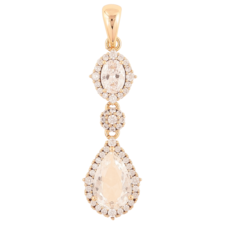 Кулон Xuping Позолота 18K Изящность для цепочки до 5мм фото №1