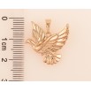 Кулон Xuping Позолота 18K Птица для цепочки до 5мм фото №2