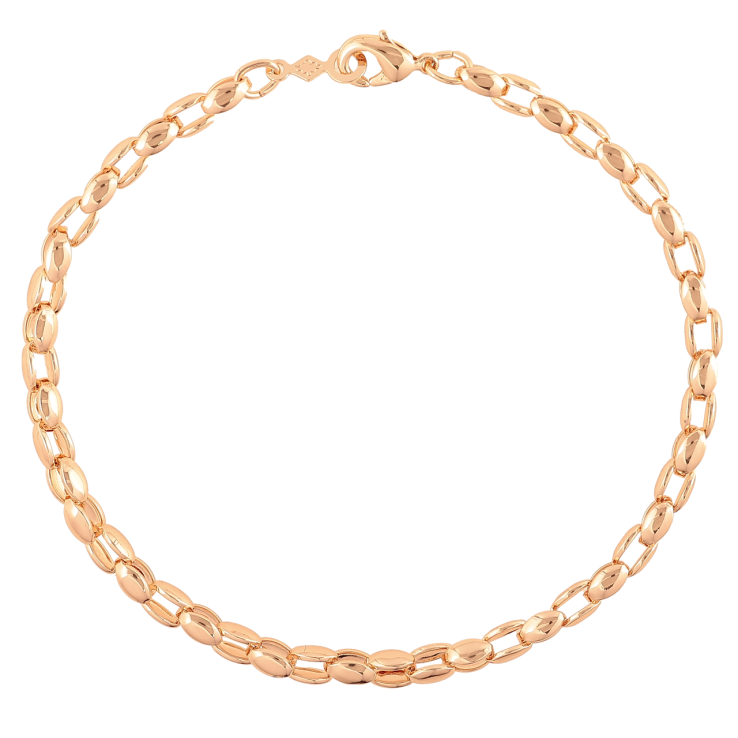 Браслет Xuping M&L Колір 18K «Ланцюжок плетіння Фантазійне» довжина 19.5см х 4мм фото №21