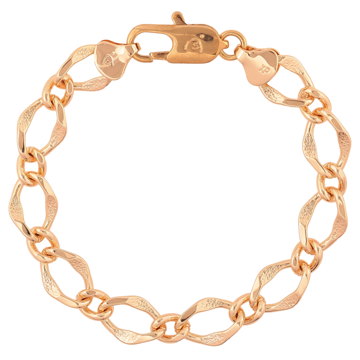 Браслет Xuping M&L Колір 18K «Ланцюжок плетіння Фантазійне» довжина 18.5см х 10мм фото №22