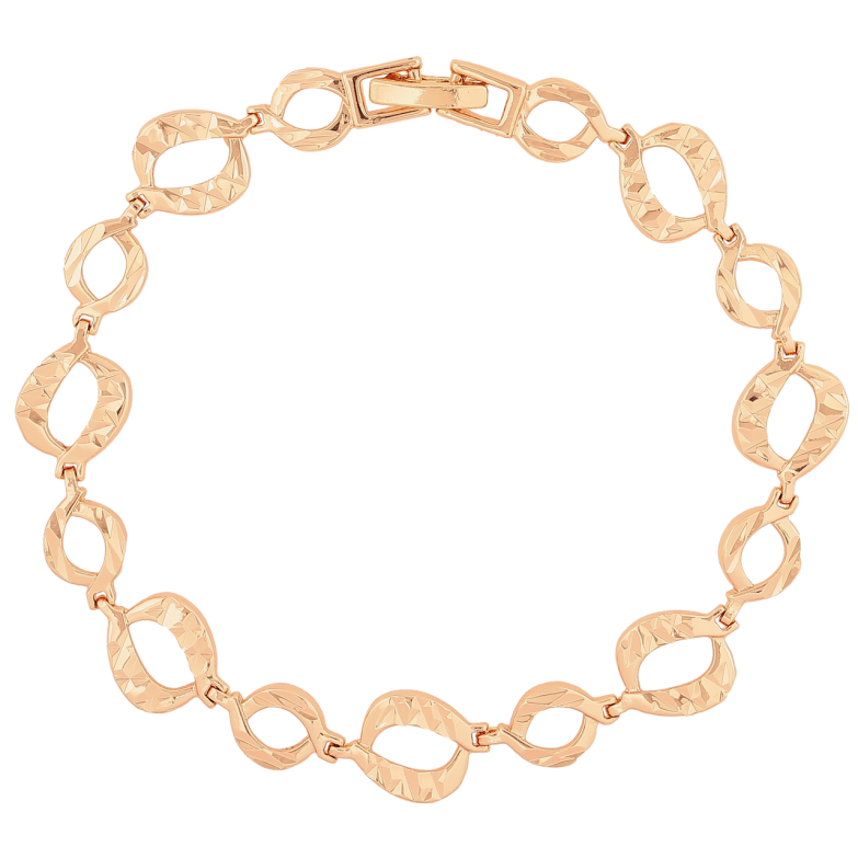 Браслет Xuping M&L Колір 18K «Декоративний візерунок» довжина 19.5см х 7-10мм фото №1