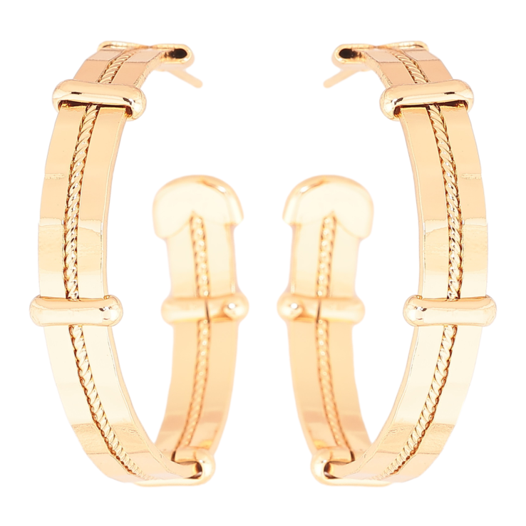 Серьги Xuping Позолота 18K пусеты Декоративные дуги фото №9 Серьги Xuping Позолота 18K пусеты Декоративные дуги фото №9