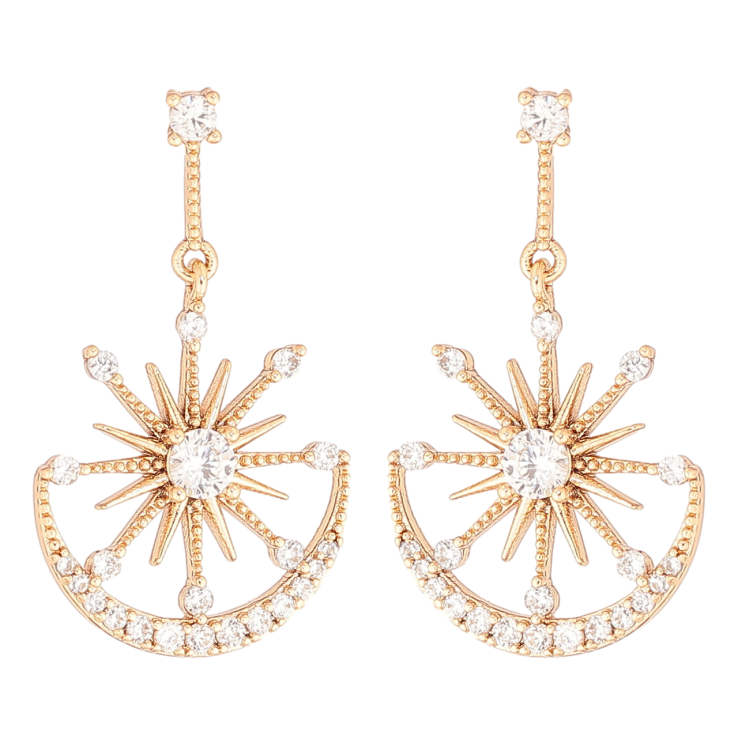 Сережки Xuping Позолота 18K пусети «Декоративні підвіски» фото №22