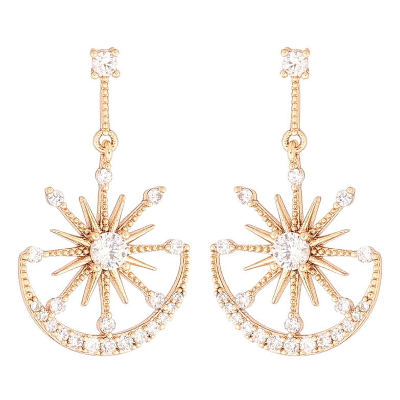 Серьги Xuping Позолота 18K пусеты Декоративные подвески фото №1