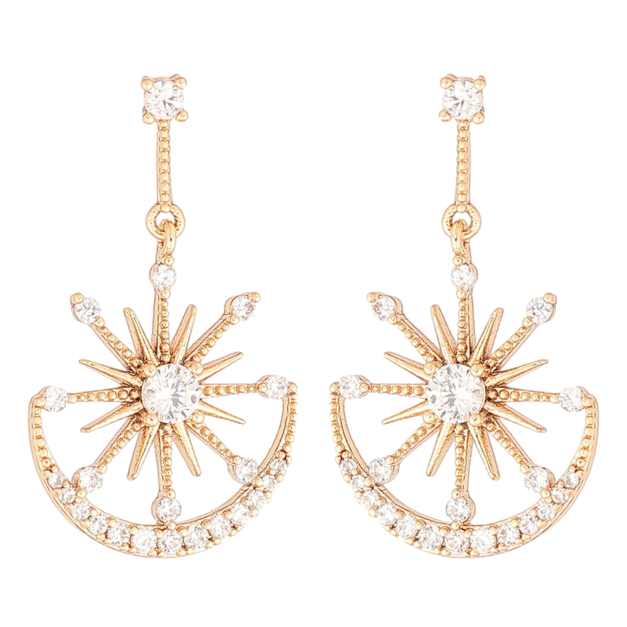 Сережки Xuping Позолота 18K пусети «Декоративні підвіски» фото №1