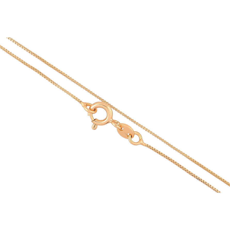 Ланцюжок Xuping M&L Колір 18К «Плетіння Венеціанське» довжина 40см х 1мм фото №1