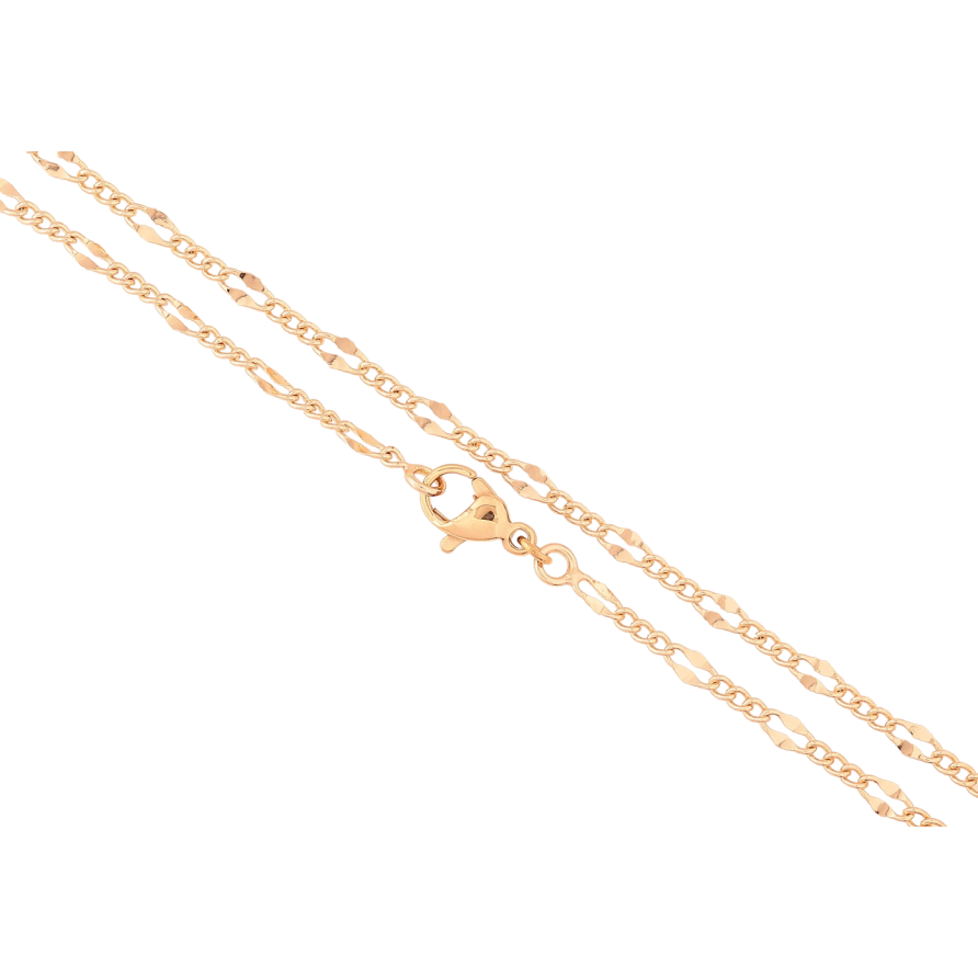 Цепочка Xuping M&L Цвет 18К Плетение Фигаро длина 45см х 2-3мм фото №1