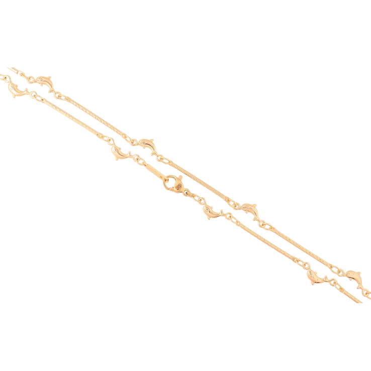 Ланцюжок Xuping M&L Колір 18К «Плетіння Фантазійне» довжина 45см х 1-5мм фото №10 Ланцюжок Xuping M&L Колір 18К «Плетіння Фантазійне» довжина 45см х 1-5мм фото №10