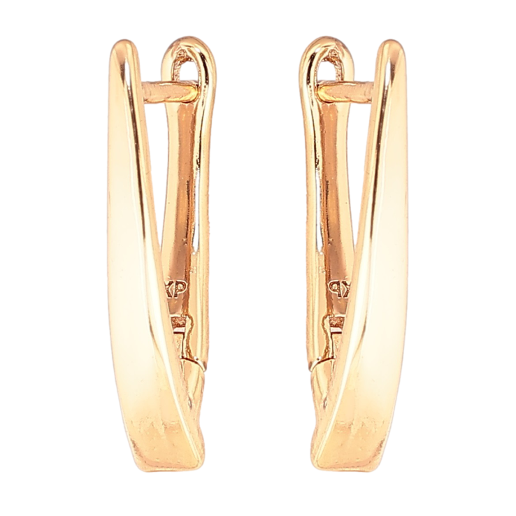 Серьги Xuping Позолота 18K английский замок Скобы фото №13