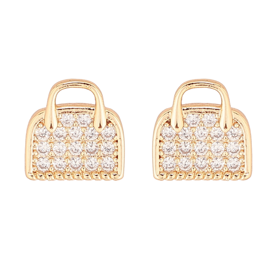 Серьги Xuping M&L Цвет 18K пусеты Сумочки фото №1