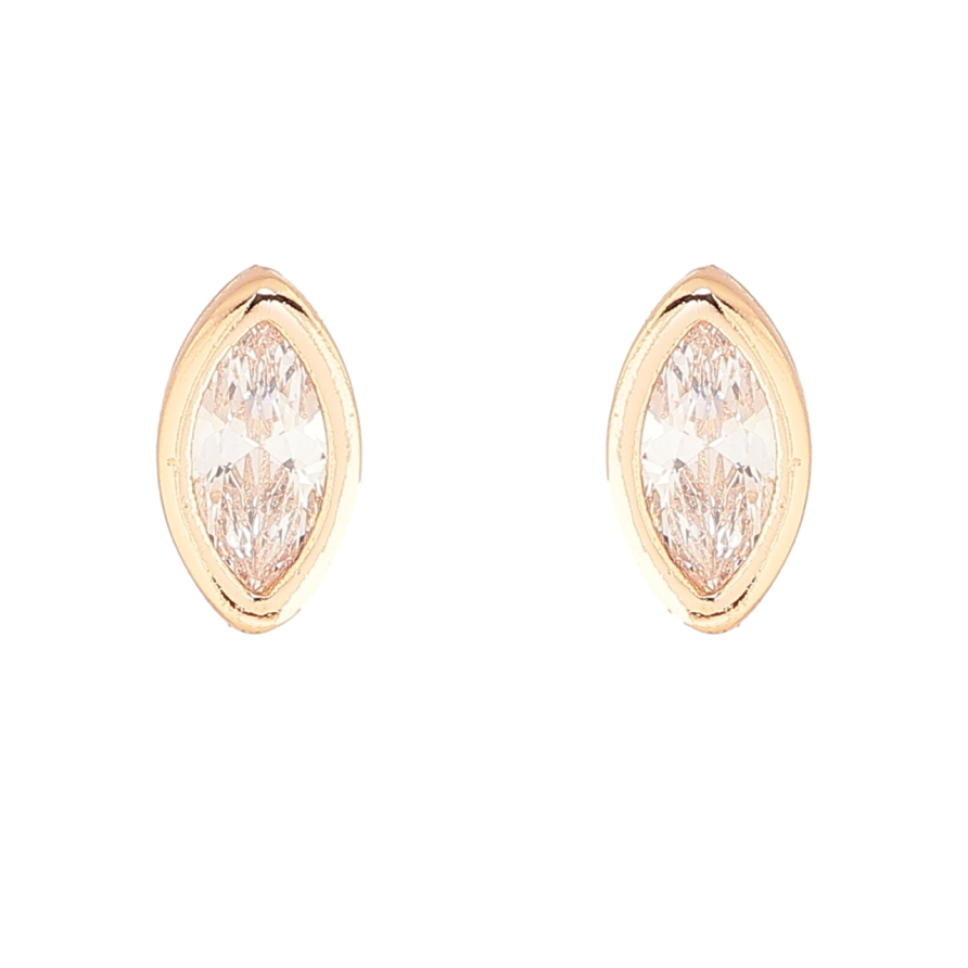 Серьги Xuping M&L Цвет 18K пусеты Кристаллы фото №1