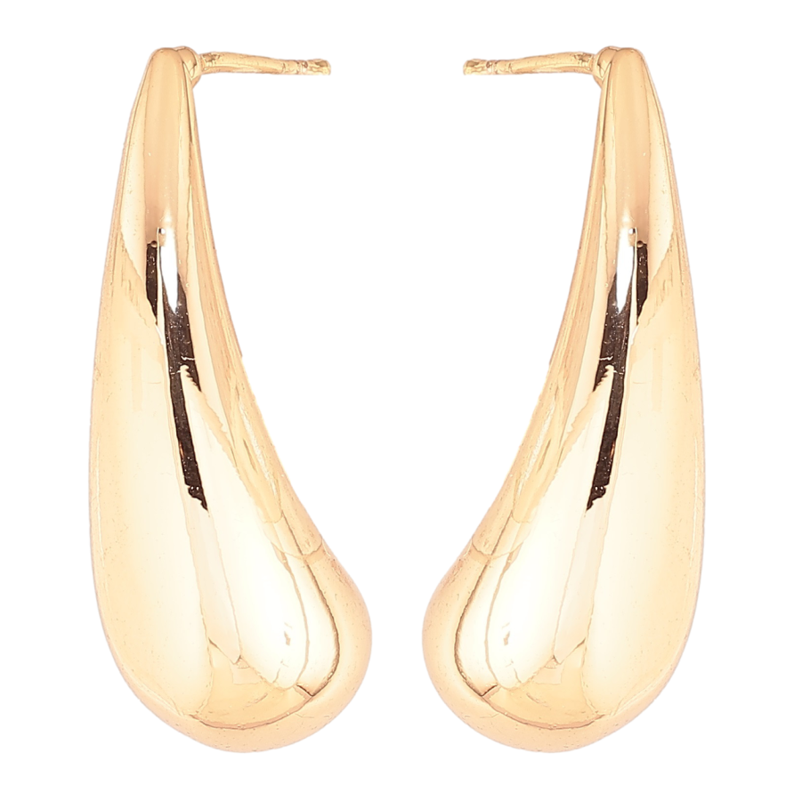 Серьги Xuping M&L Цвет 18K пусеты Объемные капельки фото №1