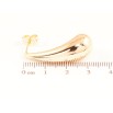 Серьги Xuping M&L Цвет 18K пусеты Объемные капельки фото №2