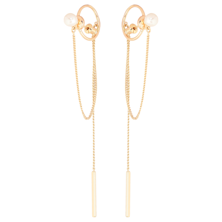 Серьги Xuping M&L Цвет 18K пусеты Декоративные подвески фото №13