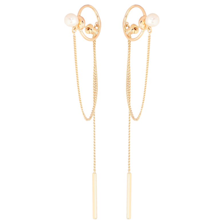 Серьги Xuping M&L Цвет 18K пусеты Декоративные подвески фото №1