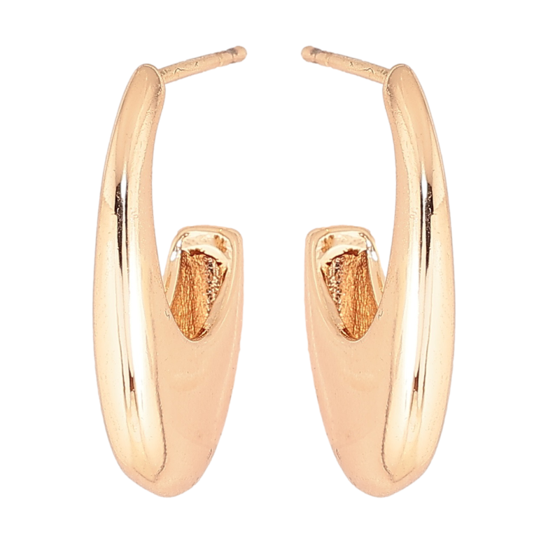 Сережки Xuping M&L Колір 18K пусети «Декоративні дуги» фото №4