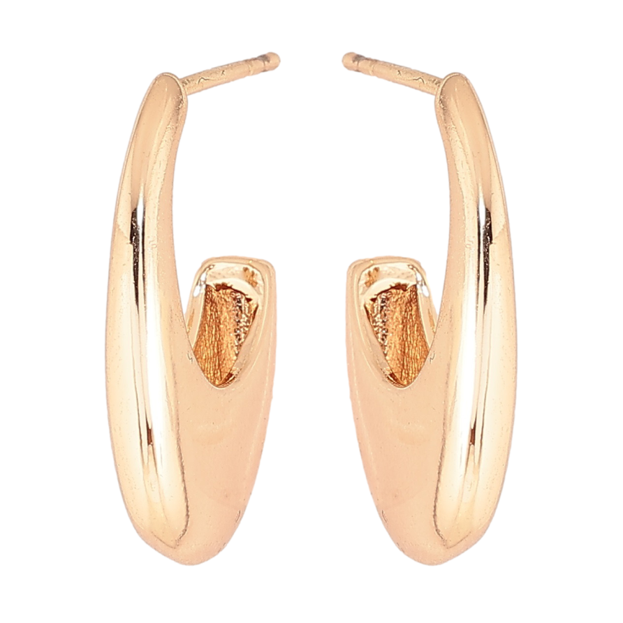 Сережки Xuping M&L Колір 18K пусети «Декоративні дуги» фото №1