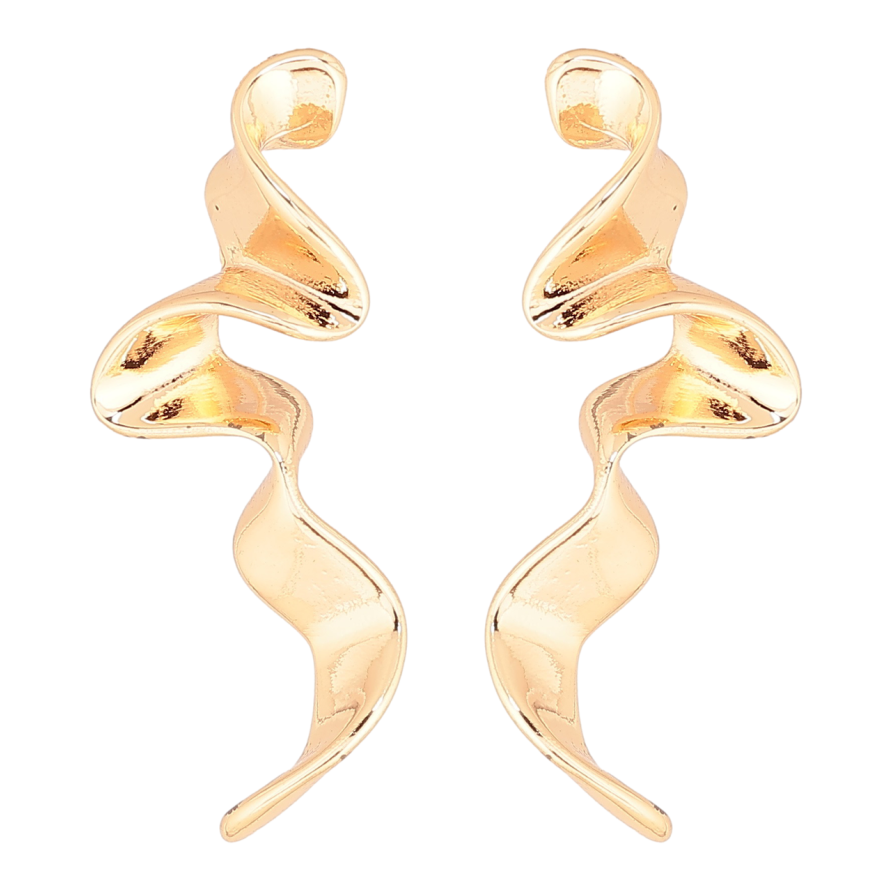 Серьги Xuping M&L Цвет 18K пусеты Авангард фото №1