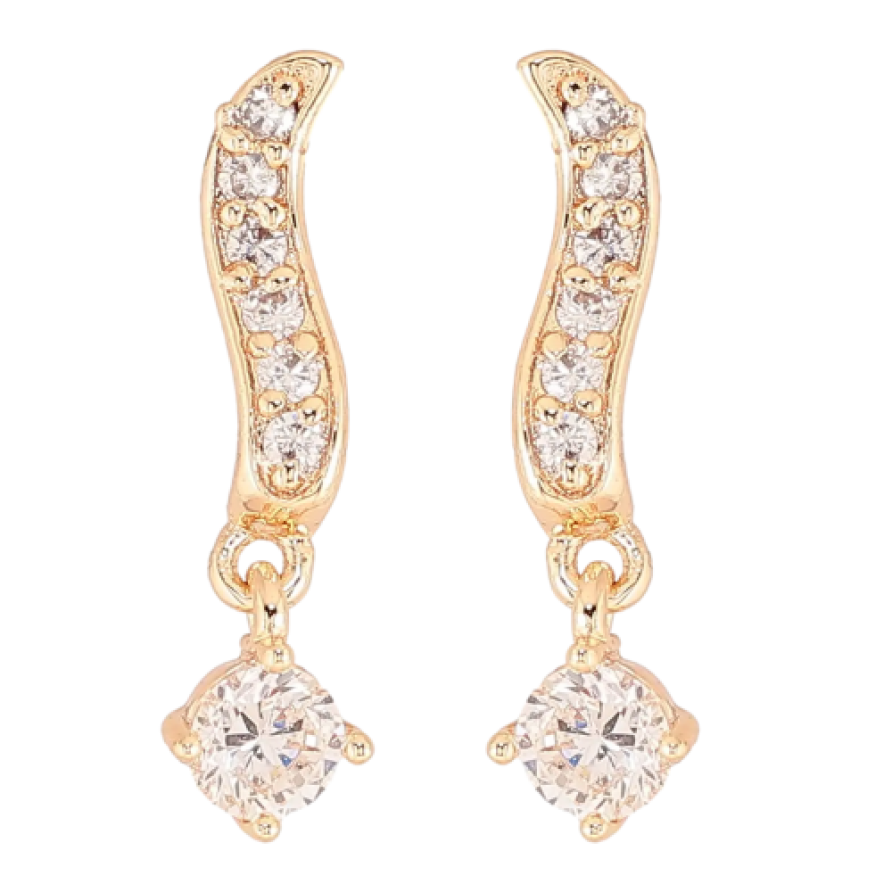 Серьги Xuping M&L Цвет 18K пусеты Декоративные подвески фото №1