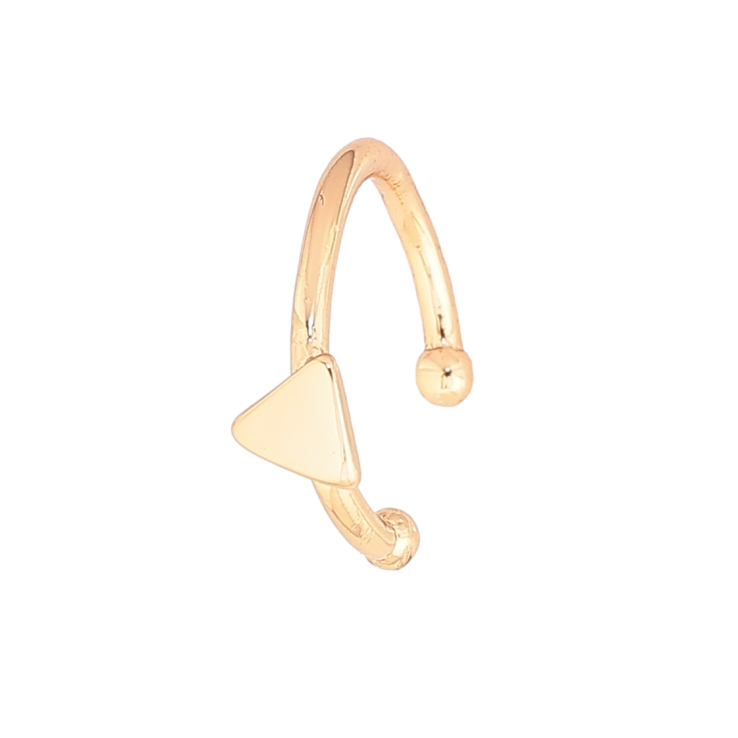 Сережки Xuping Позолота 18K моно-кафа «Візерунок трикутник» (1шт) фото №4 Сережки Xuping Позолота 18K моно-кафа «Візерунок трикутник» (1шт) фото №4