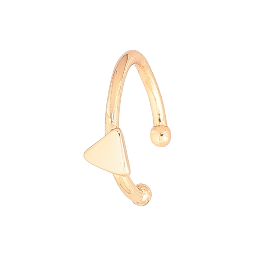 Сережки Xuping Позолота 18K моно-кафа «Візерунок трикутник» (1шт) фото №1 Сережки Xuping Позолота 18K моно-кафа «Візерунок трикутник» (1шт) фото №1