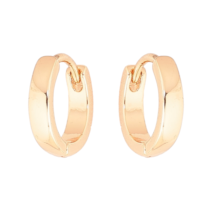 Серьги Xuping M&L Цвет 18K колечки Классика, шир. 2.5мм ø 12мм фото №21